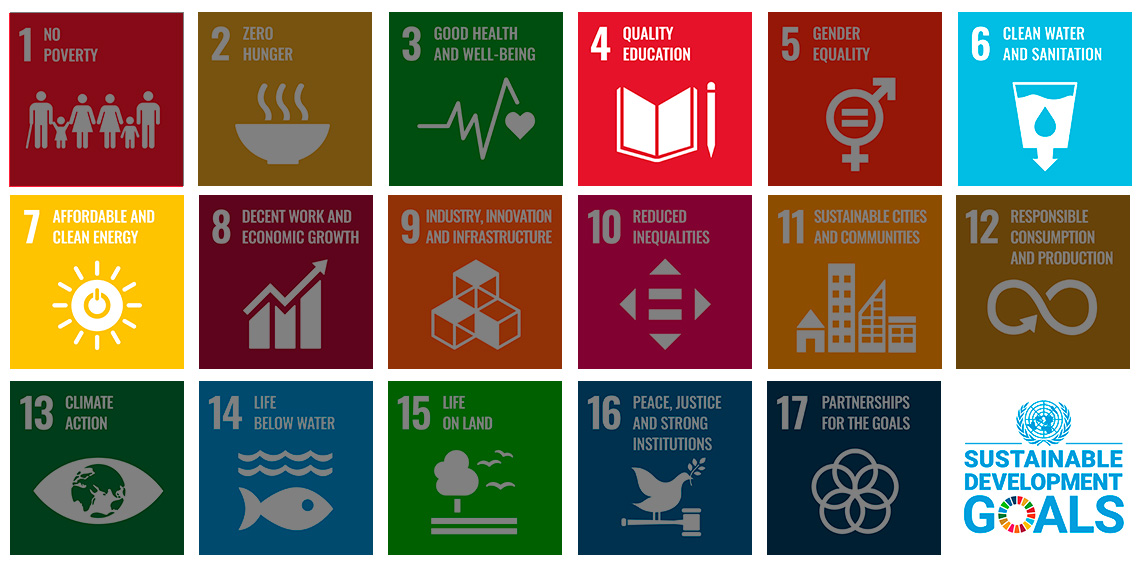 Quality education - Clean water and sanitation - Affordable and clean energy 